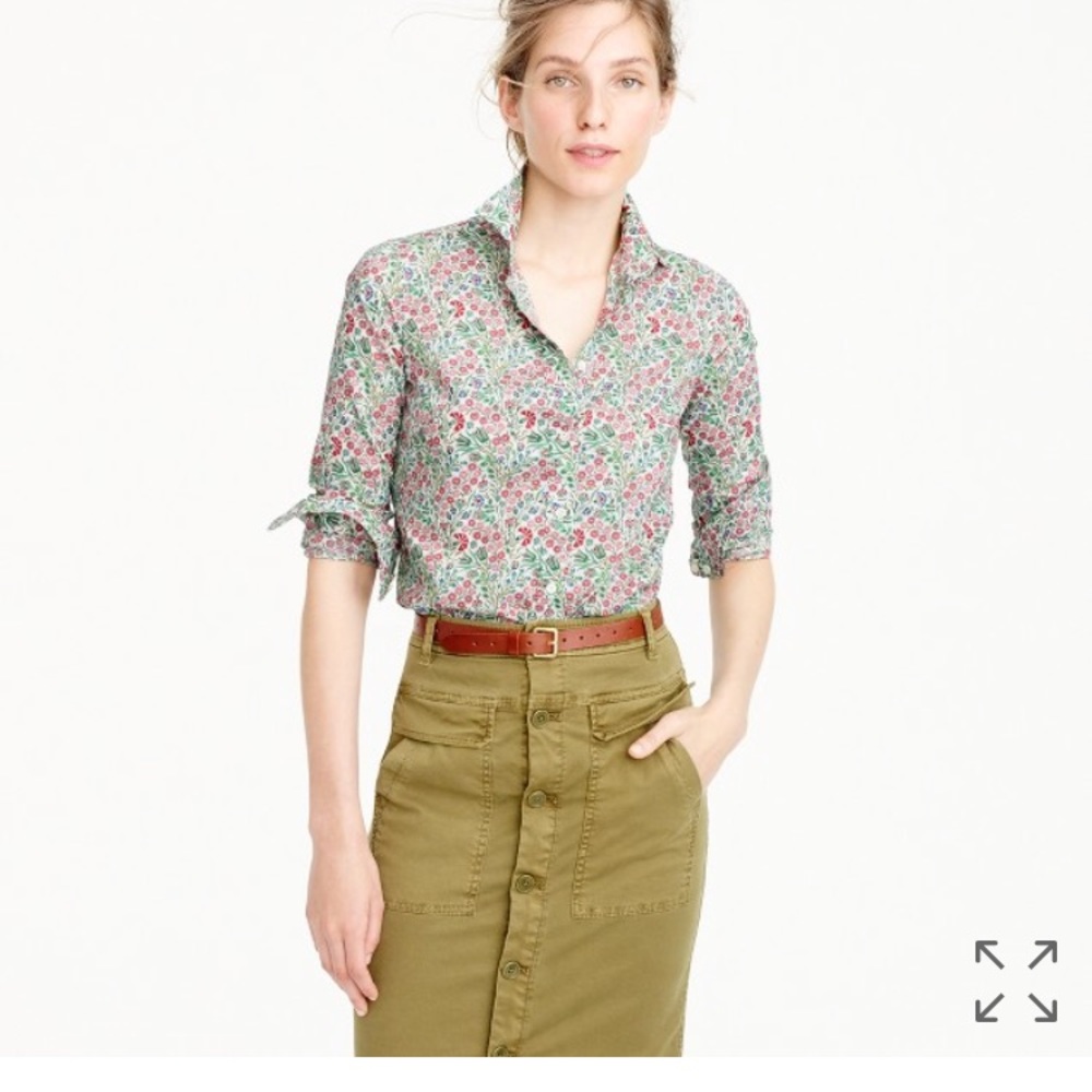 Liberty x J. Crew Button Down
